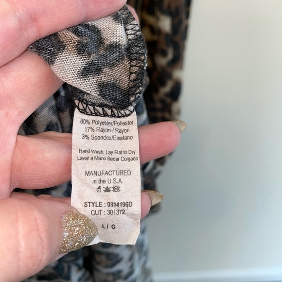 Leopard print maxi dress - Picture 5 of 5